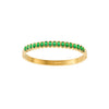 Martha Green Gold Waterproof Bangle