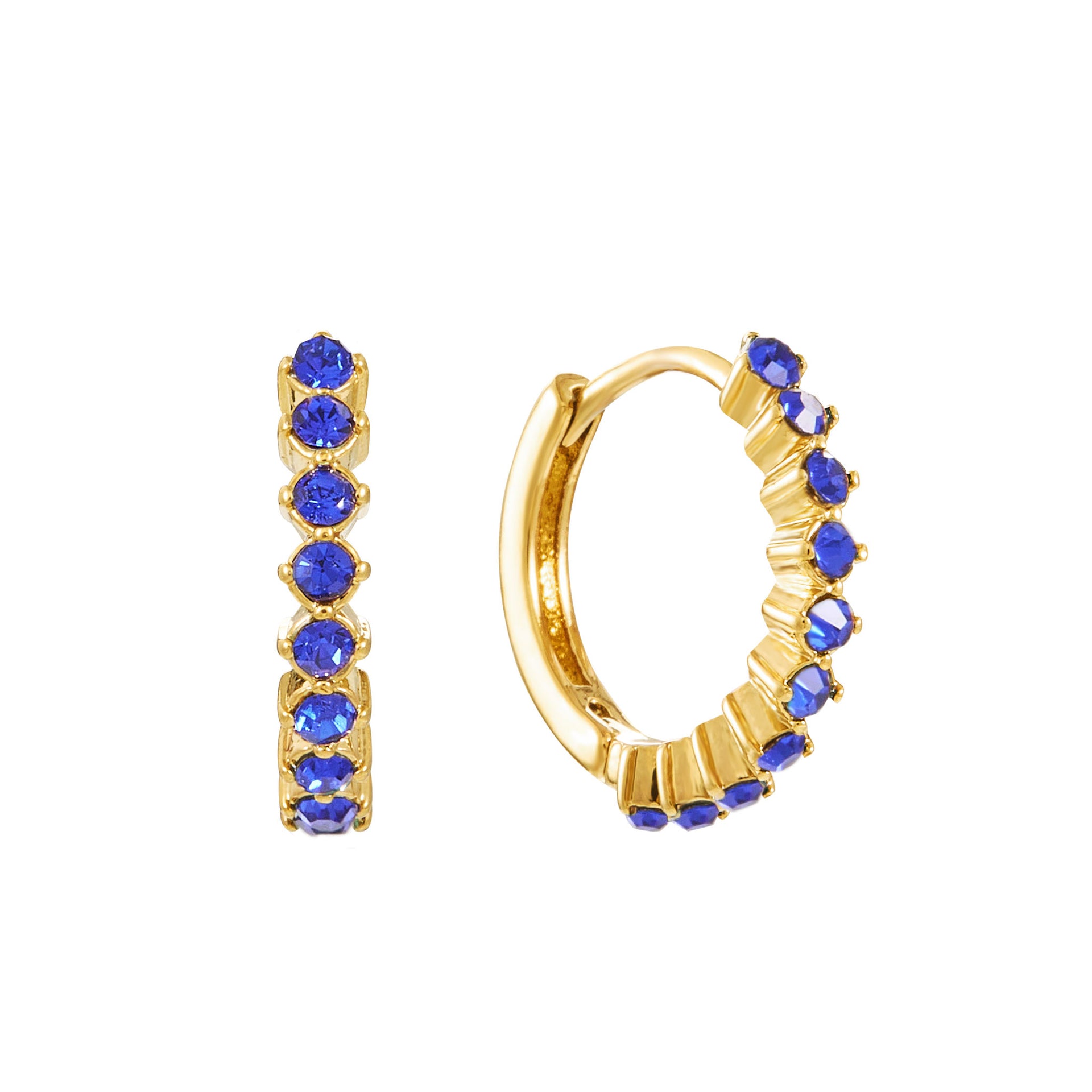 Gold Huggie Earrings