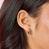 Mimi Green Gold Original Huggie Earrings