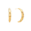 Skye Gold Turquoise Chunky Star Hoop Earrings