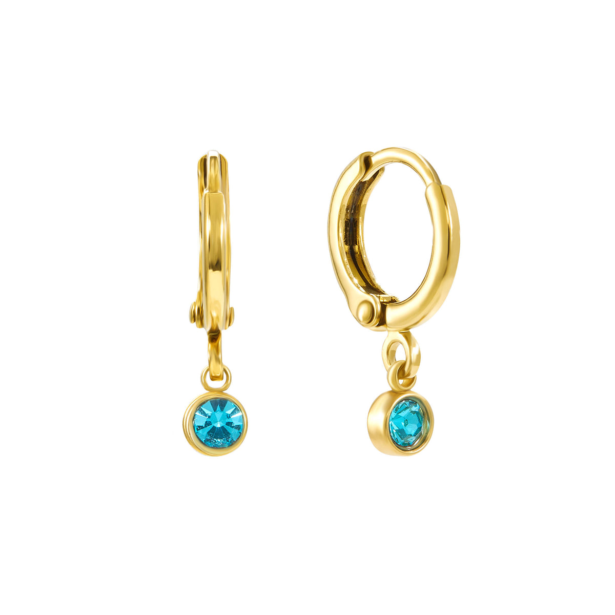 Molly Gold Huggie Earrings
