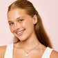 Molly Stud Earrings Silver & Blue