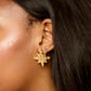 Molly Stud Earrings Gold & Pink