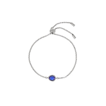 Nancy Silver Blue Pull Bracelet
