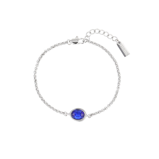 Nancy Silver Blue Bracelet