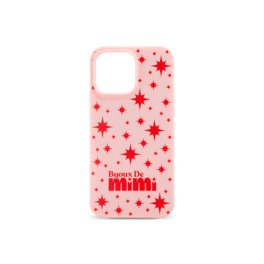 Bijoux Pink Starry iPhone Case