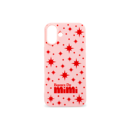 Bijoux Pink Starry iPhone Case