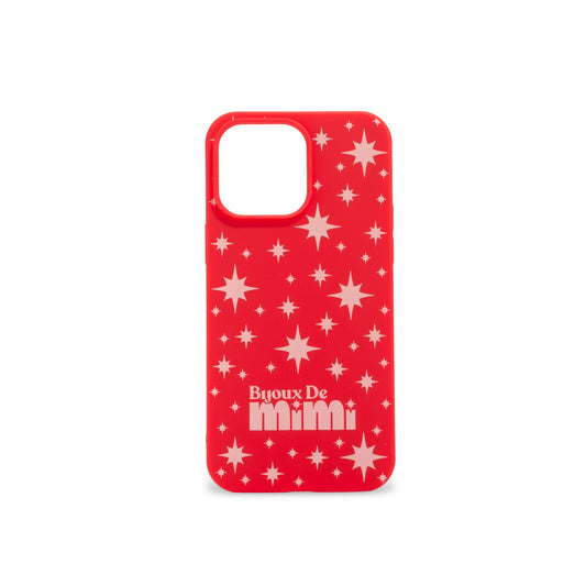 Bijoux Red Starry iPhone Case