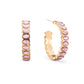 Sophie Pink Gold Chunky Earrings