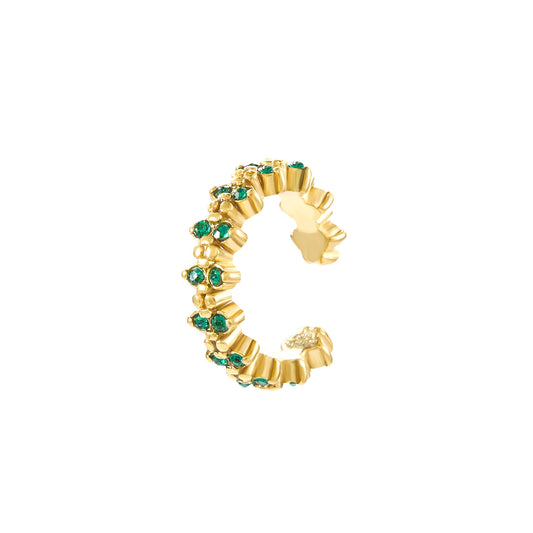 Rebecca Green Gold Ear Cuff
