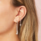 Cosima Crystal Silver Star Huggie Earrings