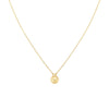 Sasha Crystal Gold Compass Necklace