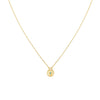 Sasha Turqouise Gold Compass Necklace