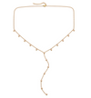 India Droplet Necklace Gold & Pink