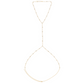 Olivia Body Chain Crystal  & Gold