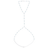 Olivia Body Chain Turquoise & Silver