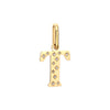 T Minnie Letter Star Necklace Charm