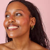 Talitha Green Lightning Huggie Hoops