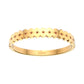 Tallulah Gold Red Scallop Star Bangle