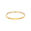 Tanieta Gold Crystal Organic Bangle