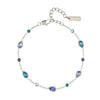 The Beatrice Blue Silver Bracelet