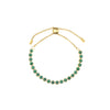 Tomi Green Gold Tennis Bracelet