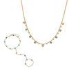 The Tshenolo & Grace Set  – Gold & Blue