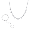 The Tshenolo & Grace Set  – Silver & Crystal