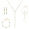 The Araminta, Kareena, Freya & Beatrice Set – Gold & Green