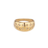 Isabel Gold Crystal Chubby Star Ring