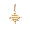 Aleena Gold Rainbow Chunky Star Pendant Charm