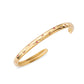 Amelia Pink Gold Star Bangle