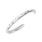 Amelia Silver Rainbow Bangle