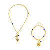 The Olive & Gigi Set – Gold & Blue