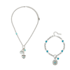 The Olive & Gigi Set – Silver & Turquoise