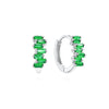 Heidi Green Huggie Hoops